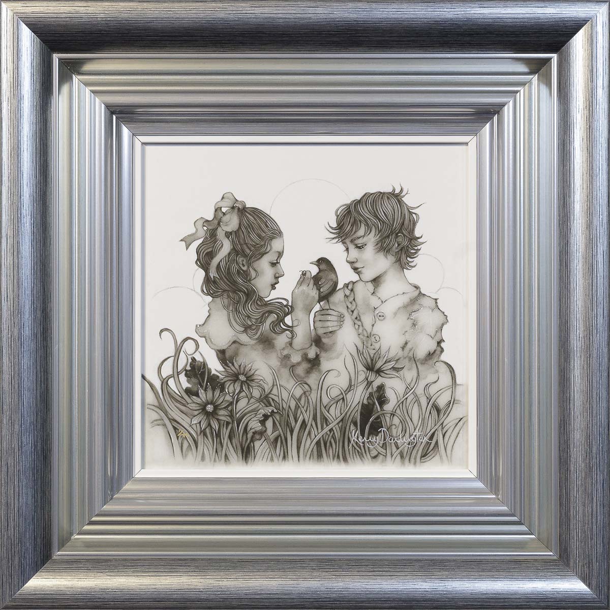 Peter and Wendy in Neverland