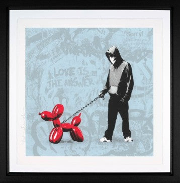 Banksy Dog Walker