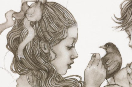 Peter and Wendy in Neverland