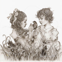 Peter and Wendy in Neverland