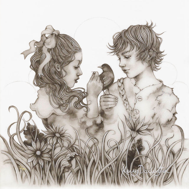 Peter and Wendy in Neverland